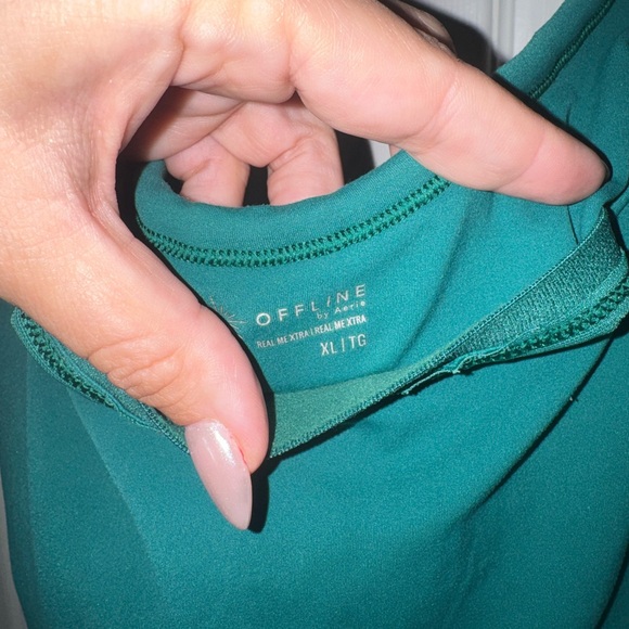 Women's Green Jumpsuit by Aerie - Picture 6 of 7